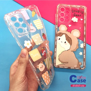 OPPO A16K  A96(4G) REALME C35  เคสมือถือซิลิโคน TPU นิ่มใสกันกล้อง มุมตัด ลายน่ารัก