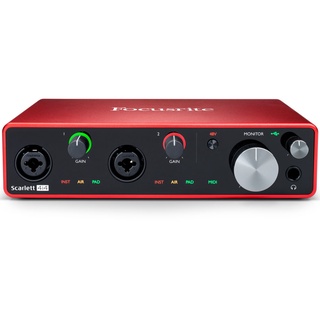 Focusrite Scarlett 4i4 (3rd Gen) *ของแท้ รับประกัน1ปี* 4x4 USB-C ออดิโออินเตอร์เฟส, ฟรี!! Ableton Live Lite,Pro Tools Fi