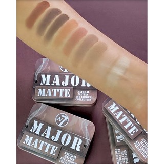 W7 Major Matte Natural Mattes Eye Colour Collection