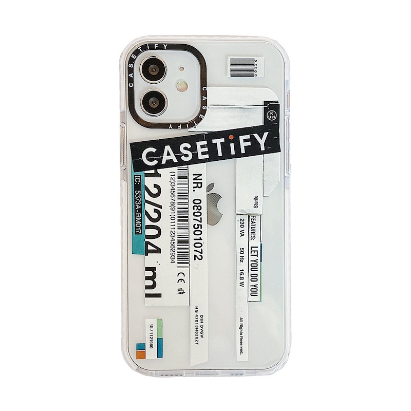 Casetify เคสโทรศัพท์ TPU นิ่ม แบบใส กันลื่น สําหรับ iPhone 15 14 13 12 11 Pro Max Plus