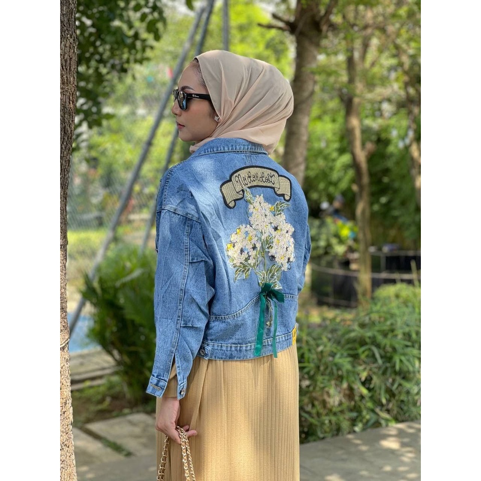 IMPORTED RACHEL JEANS JACKET/JUMBO JEANS JACKET