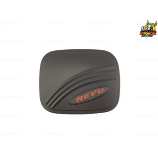 Toyota Revo 2015-รุ่นปัจจุบัน 4WD-ครอบฝาถัง, ครอบฝาถังน้ำมัน, ฝาปิดถัง ดำด้านโลโก้แดง (RICH)