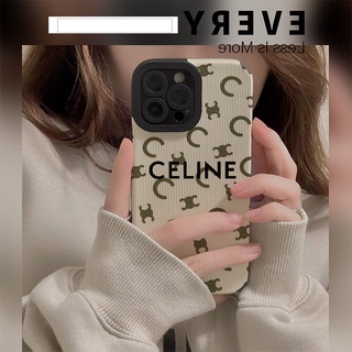 C เคสซิลิโคนนิ่ม ป้องกันเลนส์ กันกระแทก ลายโลโก้ เคสไอโฟน เคส iphone 13 pro max case/iphone 12 pro max/iphone 11 pro max/xsmax/xr/7 8plus