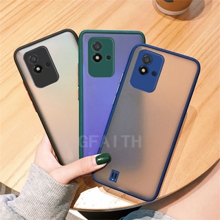 2021 New เคสโทรศัพท์ Realme Narzo 50i GT Neo2 5G Master Edition C25Y C21 C25s C25 C20 Phone Case Camera Lens Protection Luxury Transparent Matte PC Cover เคส for RealmeNarzo50i GTNeo2 GTMasterEdition