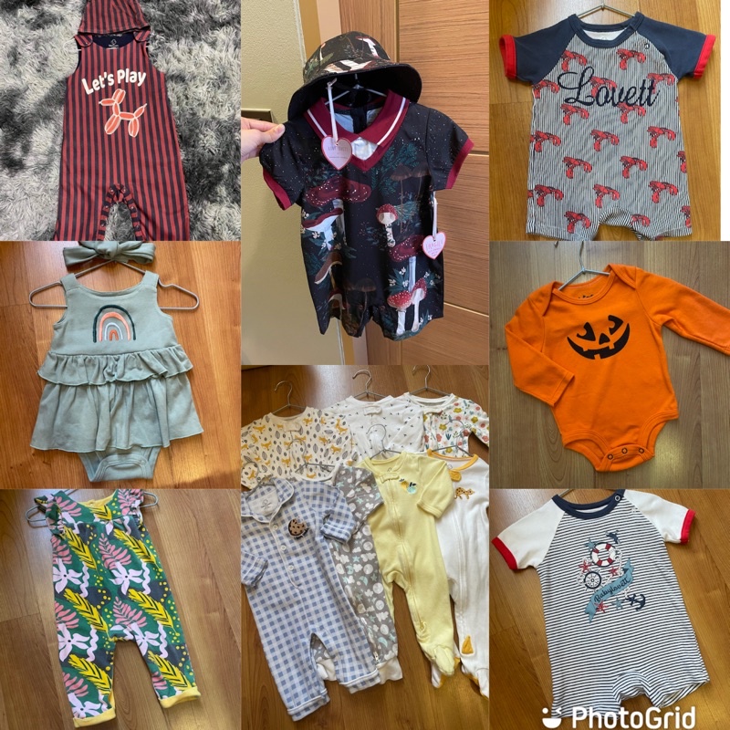 Babylovett New & Use เสื้อผ้าเด็ก เบบี้โลเว็ต babylovett x teaspoonstudio,Lobster,Rainbow,Corcus, ha