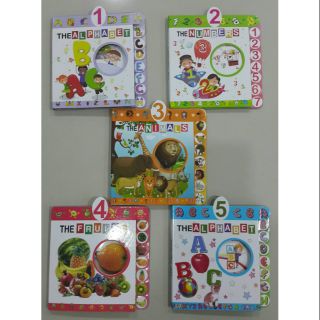 หนังสือภาพ บอร์ดบุค boardbook หนังสือเด็กก่อนวัยเรียน หนังสือภาพ เสริมทักษะ