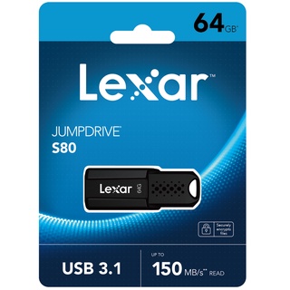 Lexar 64GB S80 JumpDrive USB3.1 (150MB/s)