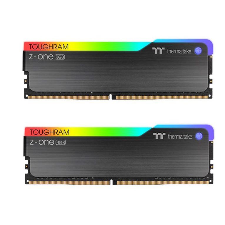สุดคุ้ม!สินค้าใหม่16GB (8GBx2) DDR4/3200 RAM PC (แรมพีซี) THERMALTAKE TOUGHRAM Z-ONE RGB ประกันSYNNEX L-T