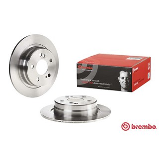 จานเบรคหลัง BENZ 124 A124 C124 W124 S124 1985-1993 E-CLASS W124 A124 C124 S124 1993-1998 278MM BREMBO /ชิ้น