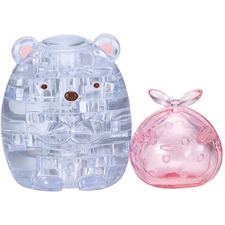 💐 พร้อมส่ง 💐 ของใหม่ ของแท้ JP 100% 3D Jigsaw Crystal Puzzle Sumikko Gurashi, Shirokuma &amp; Bath