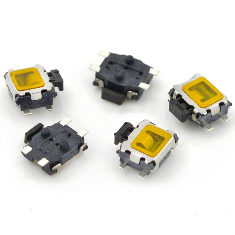 ปุ่มสวิตซ์ 10 ไมโคร Smd 4pinสำหรับโทรศัพท์มือถือ