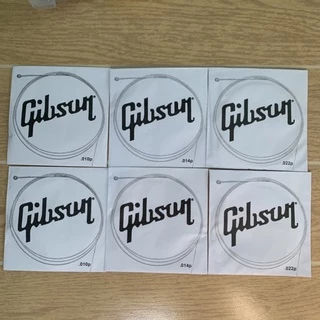 Gibson สายกีต้าร์โปร่ง ขายแยก 1 2 3 สายกีตาร์โปร่งคุณภาพดี