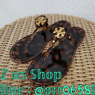 พรึฯTORY BURCH MINI MILLER JELLY THONG SANDAL/us5 .