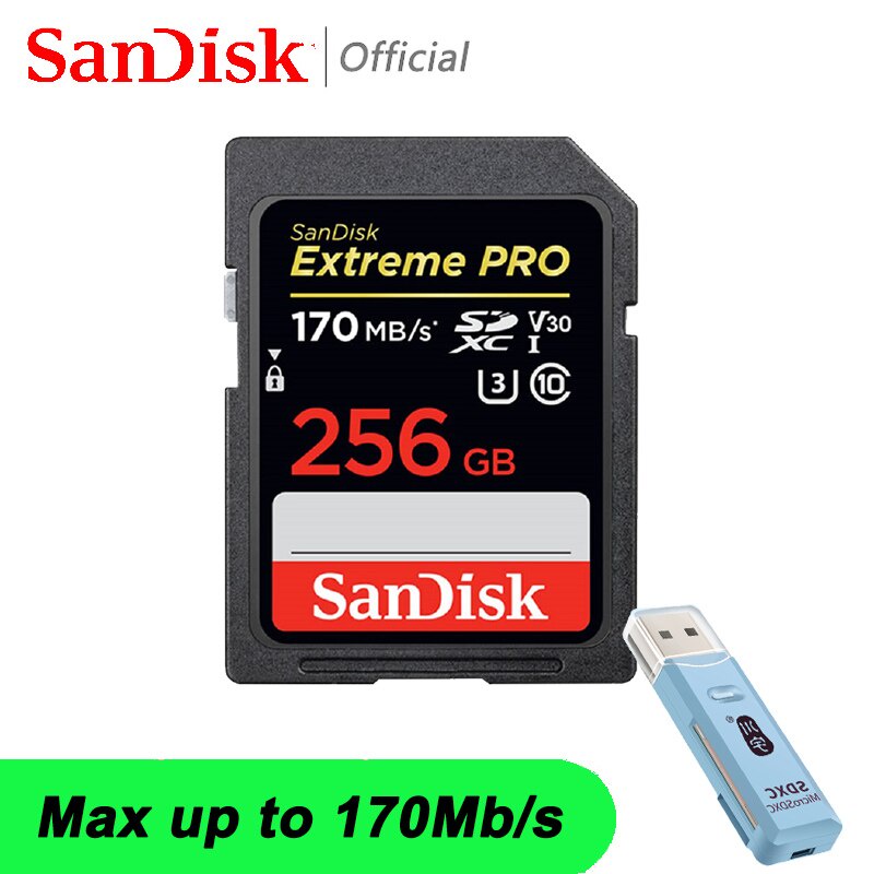 Extreme SD Card SD 64GB Class10 Flash Memory Card 128GB 256GB TF SD Cards 32GB 512GB SDXC SD
