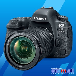 Canon Camera EOS 6D Mark II Kit Lens 24-105 F/4L IS II (ประกัน EC-Mall)