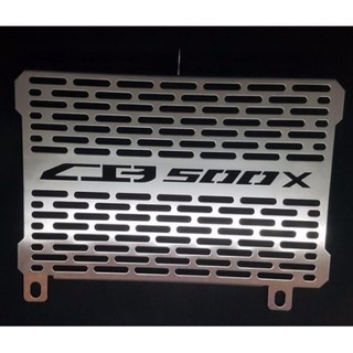 การ์ดหม้อน้ำ Honda CB/CBR 500 X Radiator guard (Silver)