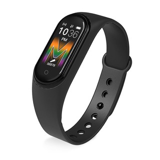 นาฬิกาออกกำลังกาย M5 Smart Watch สายรัดข้อมืออัจฉริยะ Upgrade Sport Fitness Tracker Heart Rate Blood Monitor Waterproof