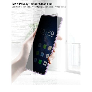 imak Privacy Tempered Glass Film ฟิล์มกระจกนิรภัยกันรอยสําหรับ Xiaomi Redmi K30 / Redmi K30 5G Screen Protector Anti-Peep Tempered Glass Screen Protector