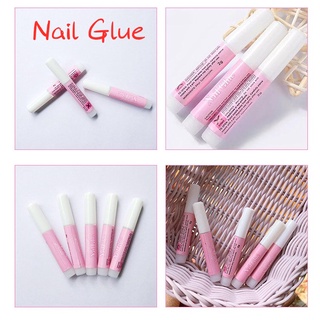 กาวติดเล็บ 2g/กาวขนาดเล็กสำหรับเครื่องประดับชิ้นเล็บ/กาวติดเล็บปลอมพิเศษ 2g/เครื่องมือทำเล็บ/อุปกรณ์ตกแต่งเล็บ