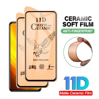 Infinix Note 10/10pro Matte Tempered Glass for Infinix note 10pro Anti-fingerprint Ceramic Screen Protector