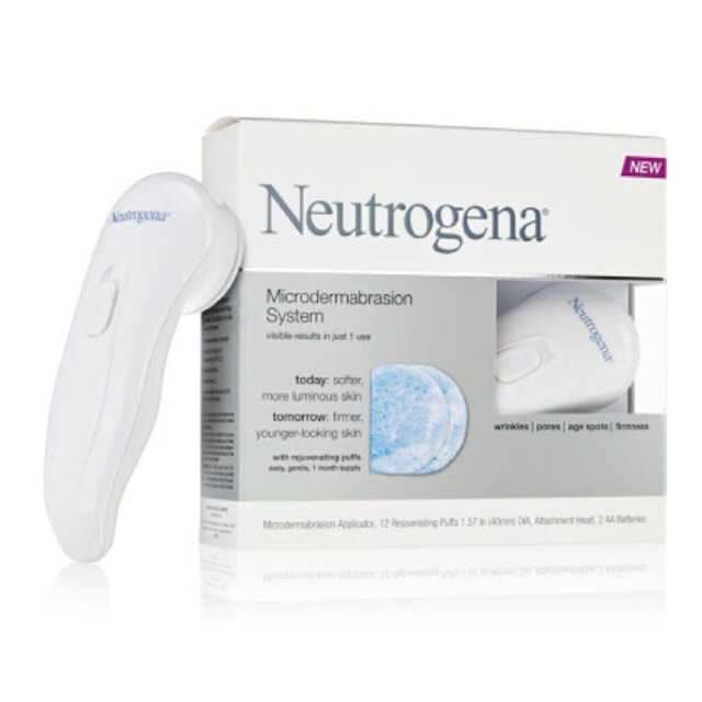 Neutrogena Microdermabrasion System เครื่องกรอผิวหน้าด้วยตัวเอง