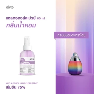 สเปรย์แอลกอฮอล์กลิ่นน้ำหอม หอมเหมือนฉีดน้ำหอม Alcohol 75% ราคาถูกพร้อมส่ง (ขนาดพกพา)