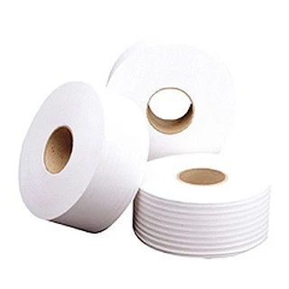 03718 กระดาษชำระม้วนใหญ่ KIMSOFT COMPACT JRT 2 PLY (1 หีบ /12 ม้วน)