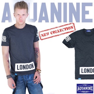 เสื้อยืด AQUANINE-BANG TOPDRY BLACKสามารถปรับแต่งได้