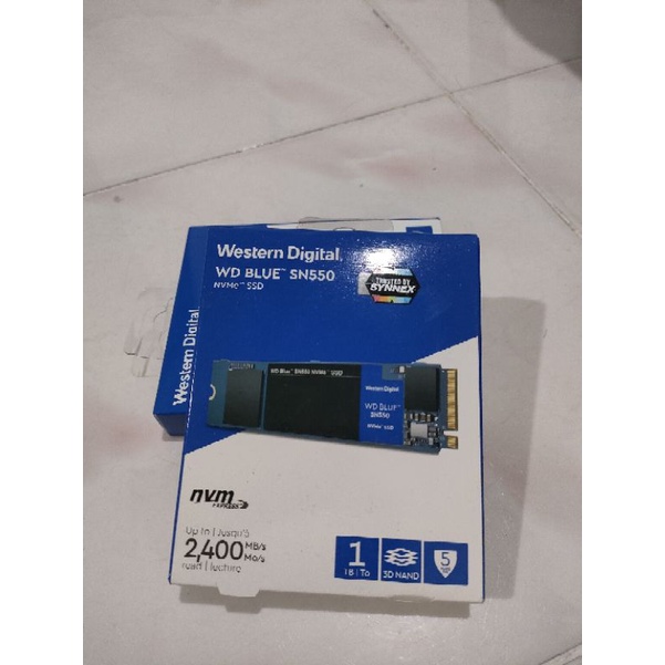 WD BLUE SN550 PCIe/NVMe M.2 1TB 2280 TWB600