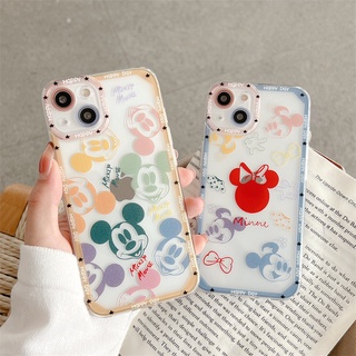 เคสโทรศัพท์มือถือนิ่ม ลายการ์ตูนมิกกี้ มินนี่เมาส์ สําหรับ Redmi 9T 9C 9A 9 8 10C note 11 PRO 10 10 PRO 4G 10x prime 9 9 PRO 8 8A PRO Xiaomi MI 11T PRO MI 11 LITE Poco X3 Poco M3