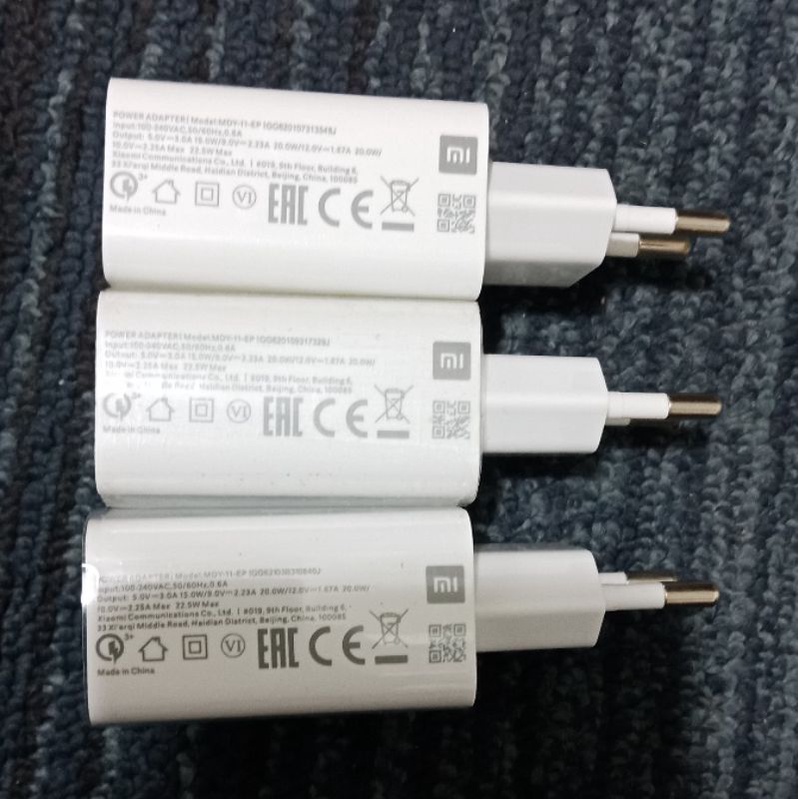 XIAOMI REDMI NOTE 9 MDY 11 EP CHARGER HEAD ORIGINAL COPOTAN
