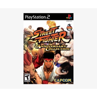 Street Fighter Anniversary Collection แผ่นเกมส์ PS2