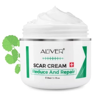 ของแท้ ALIVER ครีมลดรอยแผลเป็น แผลเป็น รแผลไฟไหม้ น้ำร้อนลว แผลผ่าตัด รอยแตกลายหลังครรภ์ แผลเป็นใหม่และแผลเป็นเก่า 50ml