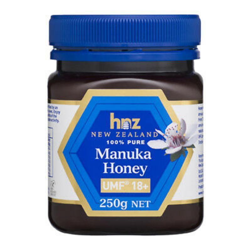 hnz Manuka Honey UMF18+ New Zealand🇳🇿 100% Pure Manuka Honey 250g. แท้💯%