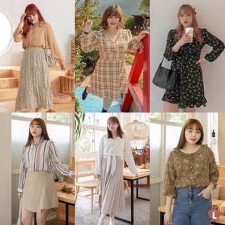 9 บาททุกตัว งานสุ่มเสื้อแฟชั่น Us+สาวอวบ Us คละแบบ แจ้งไซร์ทางแชท
