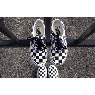 [ของแท้ ส่งฟรี จากไทย] VANS ERA "BIG CHECKERBOARD" BLACK/NAVY