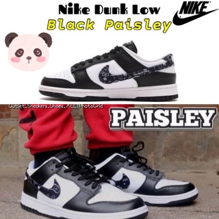 รองเท้า Nike Dunk Low Black Paisley Panda 🐼🐼