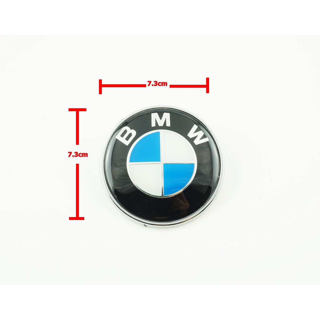 ป้ายโลโก้ฝากระโปงหลังรถBMWขนาดเส้นผ่าศูนย์กลาง74มิลลิเมตร สำหรับรุ่น 1 3 5 6 7 X3 X5 Series