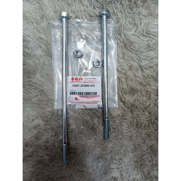 Suzuki Rg Rg110 Rg-110 Rg Sport Rgv Rgv120 Rgv-120 เพลาเครื่องยนต์ยาว m8x230 สั้น m8x190