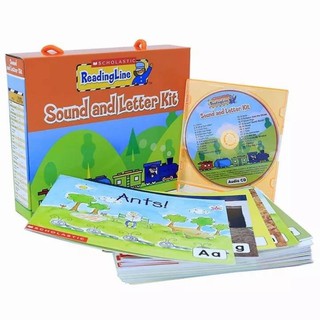 Scholastic ReadingLine Sound and Letter Kit แบบฝึกอ่านสำหรับเด็ก