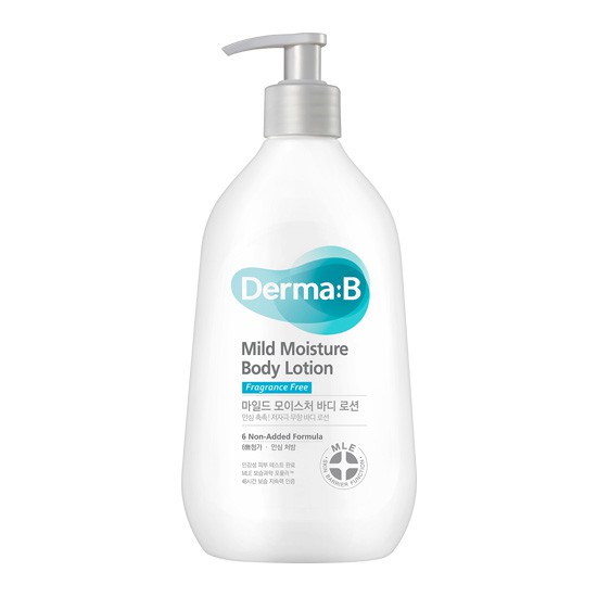 Derma: B Mild Moisture โลชั่นบํารุงผิวกาย 400 มล.