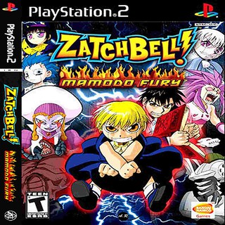 แผ่นเกมส์ (PS2) (คุณภาพ) Zatch Bell Mamodo Fury (USA)