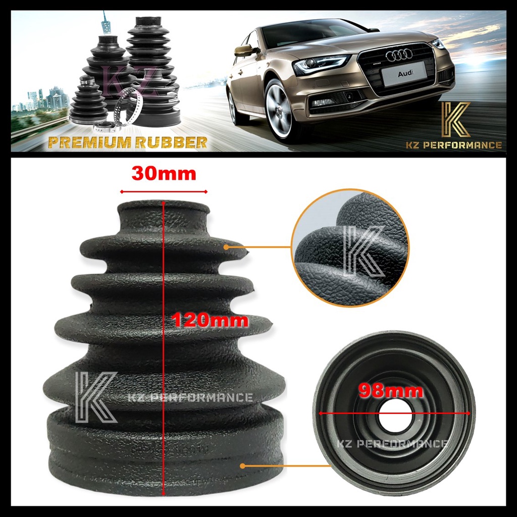LAND CRUISER HDJ100 / HDJ101 / UZJ100 / 30MM - 98MM / DRIVE SHAFT BOOT IN / 04427-60120