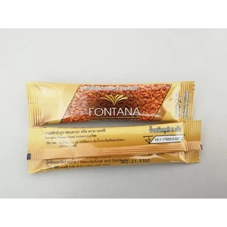 Fontana Prince Gold Freeze Dried Coffee 2g x 240 Sachets ฟอนทาน่า กาแฟสำเร็จรูป 2 กรัม 240 ซอง