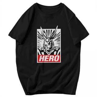 [COD]พร้อมส่ง เสื้อยืดแขนสั้น ผ้าฝ้าย 100% พิมพ์ลาย Boku My Hero Academia หลากสี แฟชั่นฤดูร้อน สําหรับผู้ชายS-5XL