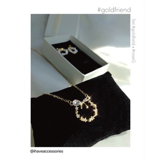 สร้อยคอรุ่น #goldfriend สีgold และ Setสร้อยคอและต่างหู