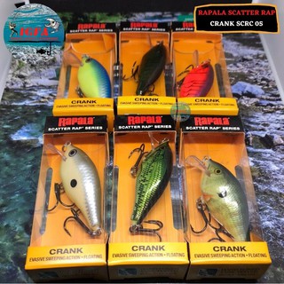 Rapala เหยื่อล่อแร็ป แบบข้อเหวี่ยง SCRC05