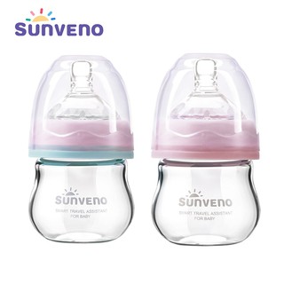 Sunveno ขวดนมสําหรับเด็กทารกแรกเกิดขนาด 80 มล . , 2 . 5 ออนซ์ , 0-3 เดือน