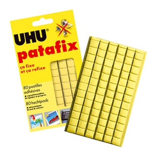 กาวดินน้ำมัน UHU Patafix  (80 แผ่น)