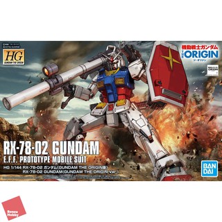 4573102589293 HG 1/144 RX-78-02 GUNDAM (GUNDAM THE ORIGIN VER.)